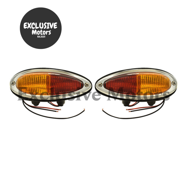Porsche 356 (1950-1965) Euro Left / Right Tail Light Set