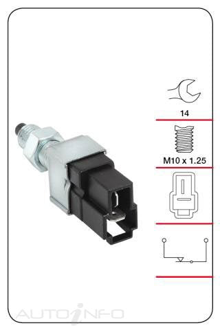 Tridon B/light Switch Mitsubishi Suzuki Toyota - TBS014