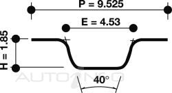 Dayco Timing Belt Nissan Blu Skyline CA20S 86-On - 94087
