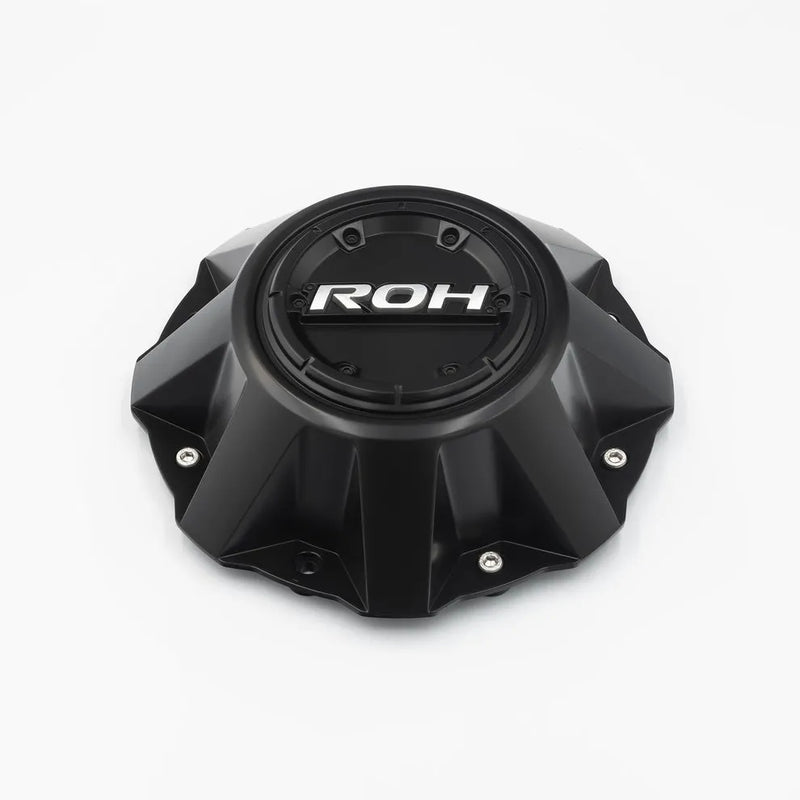 ROH Wheels Full Cover Cap - 55mm Black