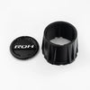 ROH Wheels Steel Wheel Cap 5/150 2 Pc - Black