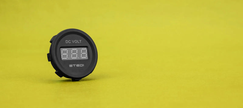 Stedi 4X4 Volt Meter Gauge Monitor - Single