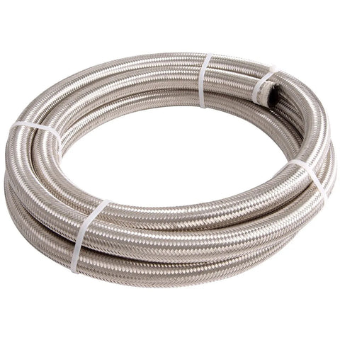 Aeroflow 100 Series Stainless Steel Braided Hose -7AN 6m