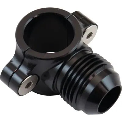 Aeroflow AF107-10-10BLK Clamp On Hard Line to Male AN