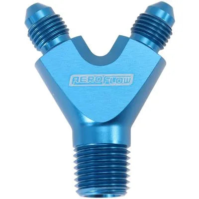 Aeroflow AF147-04-03-XPX NPT To AN Y Block Adapter - 1 x