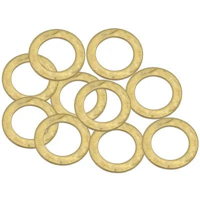 Aeroflow AF181-11 Metric Brass Washers 11mm 7/16" I.D