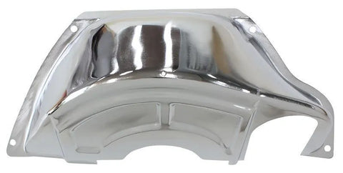 Aeroflow Flywheel Dust Cover - Chrome