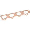 Aeroflow Copper Embossed Exhaust Gasket - 2.283" x 1.614" Port Size (Lancer Evo 4G63)