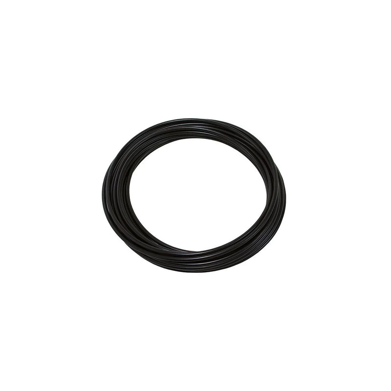 Aeroflow 200 Series Stainless Steel Teflon Braided Hose -3AN 6m - 6.8mm OD - Black w/PCV Coating