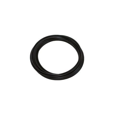 Aeroflow 200 Series Stainless Steel Teflon Braided Hose -3AN 6m - 6.8mm OD - Black w/PCV Coating
