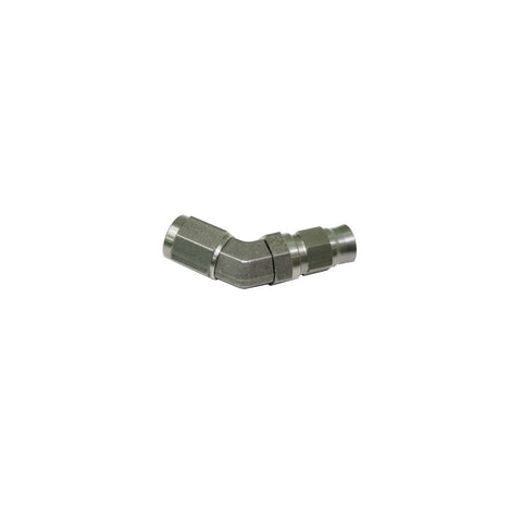 Aeroflow AF202-04 Stainless Steel 45 Deg Hose End -3AN to