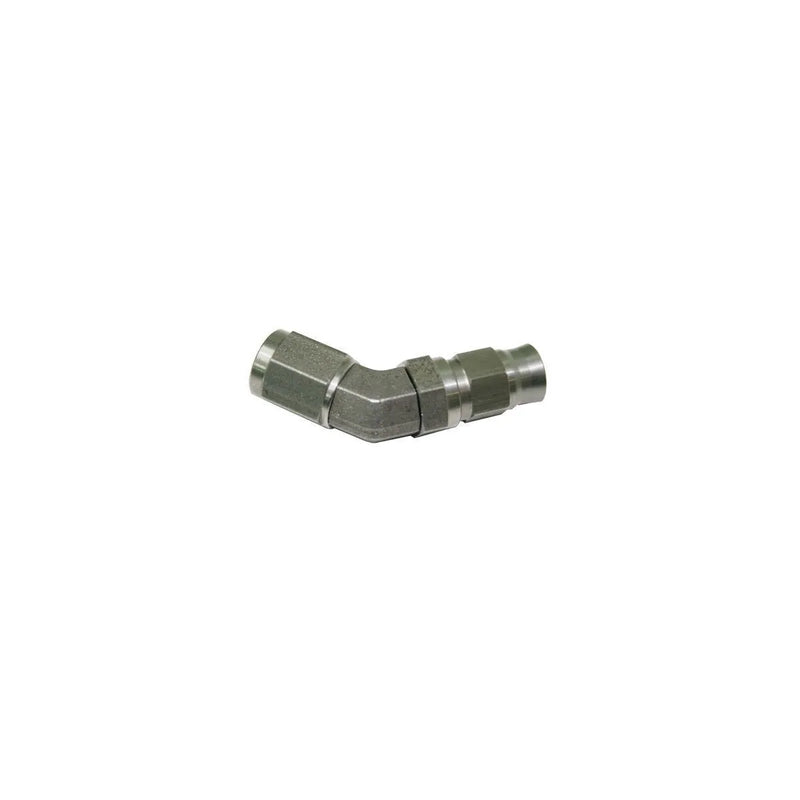 Aeroflow AF202-04 Stainless Steel 45 Deg Hose End -3AN to
