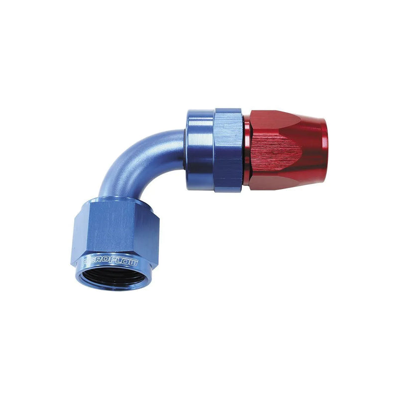 Aeroflow AF203-20DX 200 Series Ptfe 90 Deg Alloy Hose End
