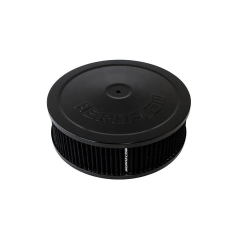 Aeroflow 9" x 2 3/4" Air Filter Assembly 5 1/8" Neck - Black Cotton