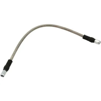 Aeroflow Premade S/S Teflon Brake Lines - Straight Female -3AN to Straight Female -3AN - 16" Long