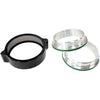 Aeroflow 2.5" Billet Intercooler Quick Connect Clamps - Black