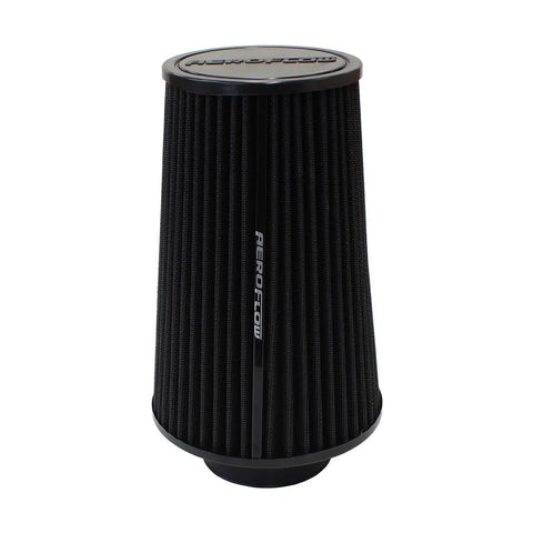Aeroflow Clamp-On Round Filter - Black