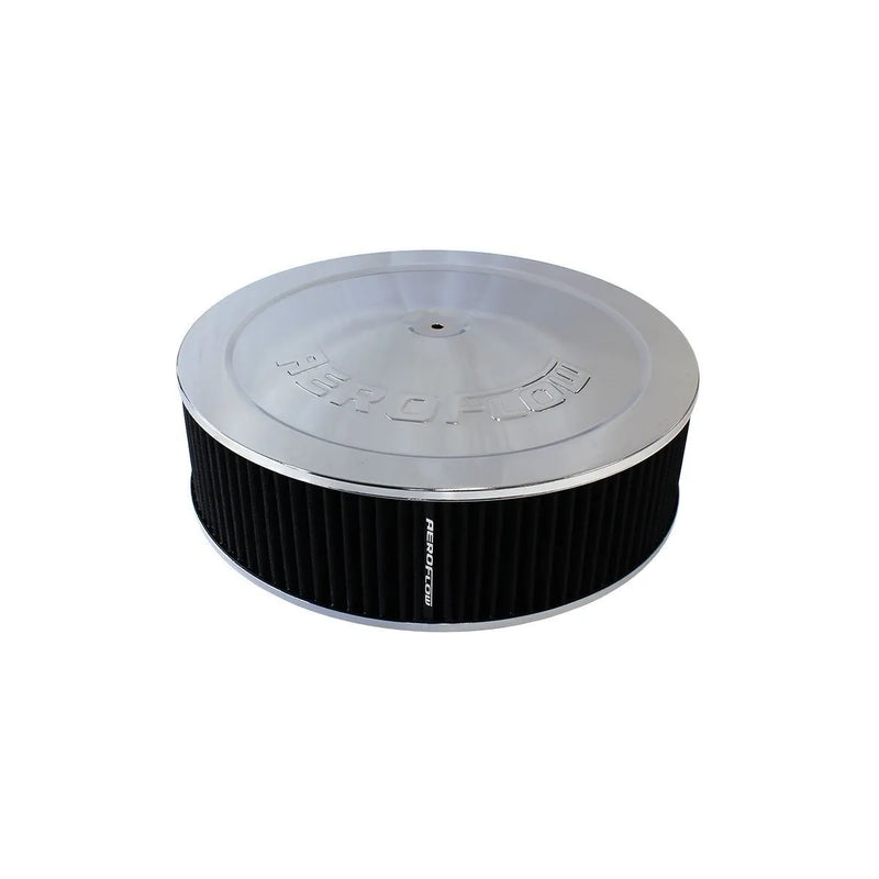 Aeroflow AF2851-1290 14" x 4" Air Filter Assembly 5.125"