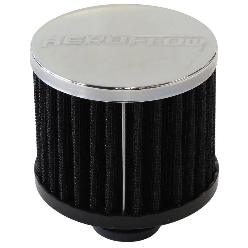 Aeroflow AF2871-1490 1/4" Push In Breather Filter 3" O.D,