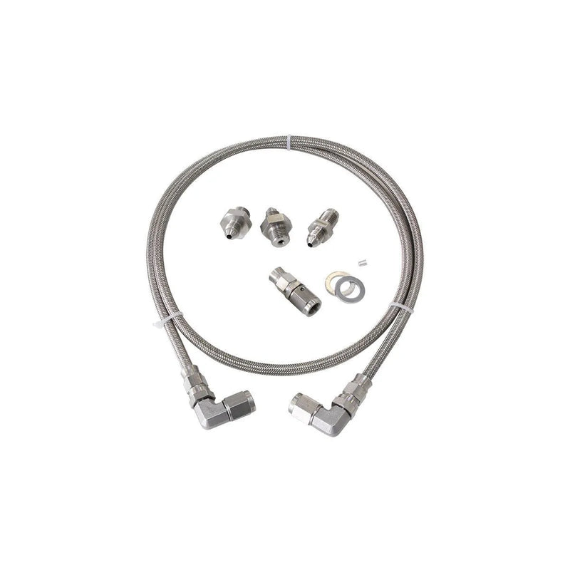 Aeroflow AF30-1004 Universal Turbo Oil Feed Line -3AN