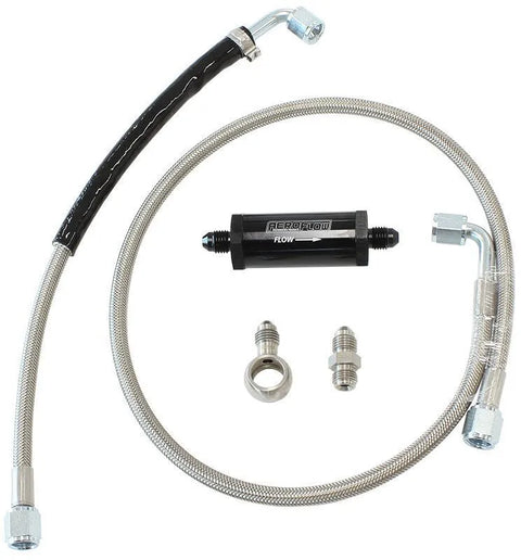 Aeroflow Turbo Oil Feed Line Kit (Falcon XR6 FG) — fits Ford Falcon Xr6