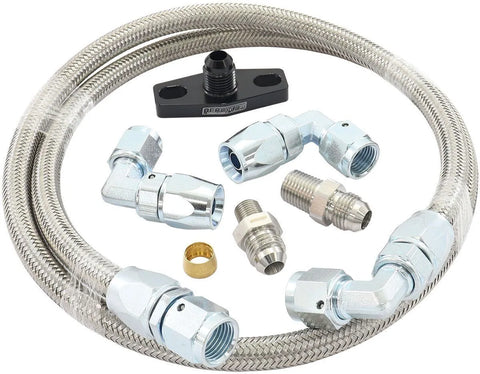 Aeroflow AF30-1012 Universal -6AN Turbo Oil Line K | Kren Offroad NZ