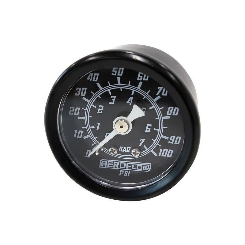 Aeroflow AF30-20YY 1.5" 0-100 PSI Pressure Gauge