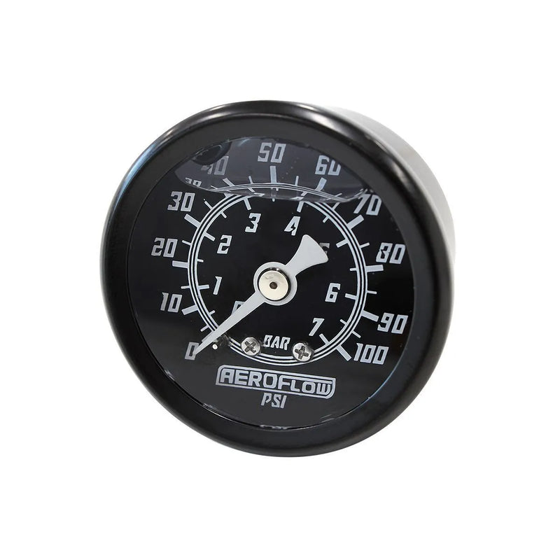 Aeroflow AF30-22XX 1.5" 0-100 PSI Liquid Filled Pressure