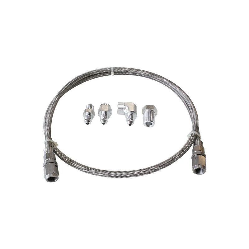 Aeroflow AF30-4006X -4AN x 6Ft Braided Stainless Steel
