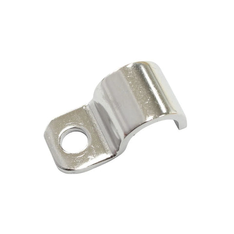 Aeroflow 3/8" Hard Line Clamps - Stainless Steel - 12 Pack