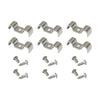 Aeroflow Dual Stainless Steel Hard Line Clamps - 6 Pack (image 2)