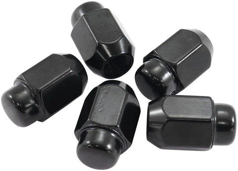 Aeroflow Closed Black Wheel Nuts - 1/2-20"