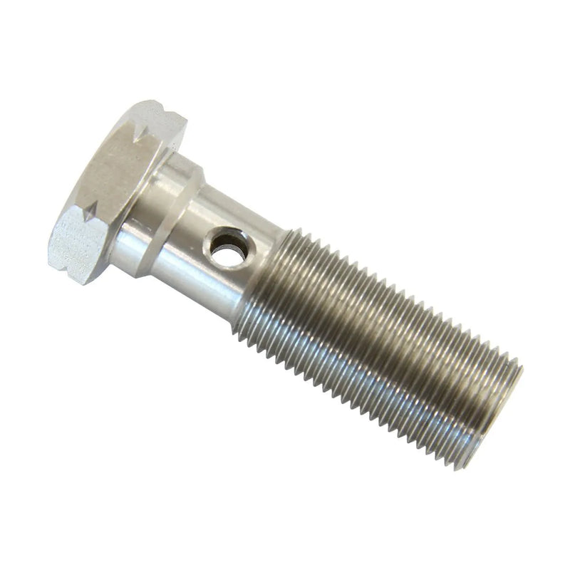 Aeroflow Stainless Steel Banjo Bolt 7/16-24 - 25mm Long