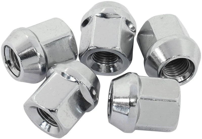 Aeroflow AF3032-XPX Open Chrome Wheel Nuts - 1/2-20"