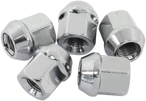 Aeroflow Open Chrome Wheel Nuts - M14 x 1.50mm