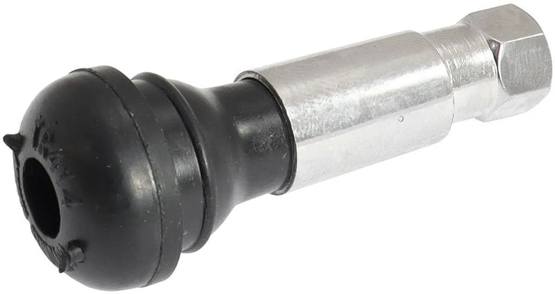 Aeroflow Rubber Pull-Thru Valve Stem - Chrome Finish Sold Individually