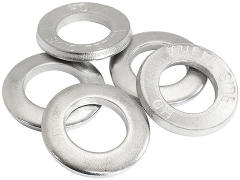 Aeroflow Large Wheel Nut Washer - Chrome