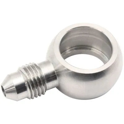 Aeroflow AF330-03 Stainless Steel Short Banjo to Male AN