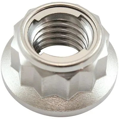 Aeroflow AF3502-0011 M8 x 1.25mm Titanium 12 Point