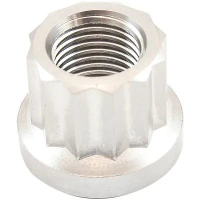 Aeroflow AF3505-0010 M12 x 1.25mm Titanium 12 Point Nut