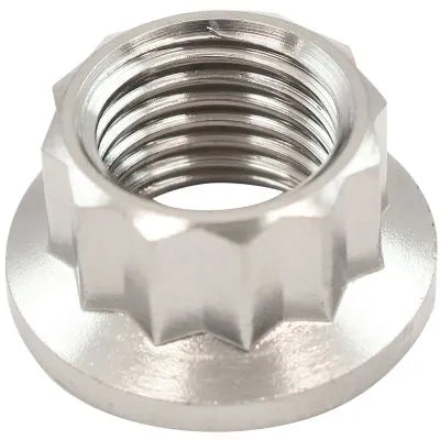 Aeroflow AF3515-0010 3/8" Titanium 12 Point Nut