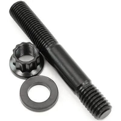 Aeroflow High Volume Oil Pump Stud Kit - Black Finish (Small Block Chevy) — fits Chevrolet Camaro Gen 1