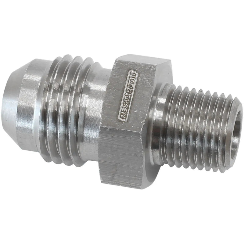 Aeroflow AF380-02-06 1/8" NPT x -6AN Turbo Oil Feed