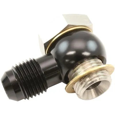 Aeroflow AF399-06-XPX 9/16"-18 Npsm Short Stainless Steel