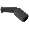 Aeroflow 45 Deg Silicone Coil Boots - Black, 100 Pack (GM LS Series) (image 2)
