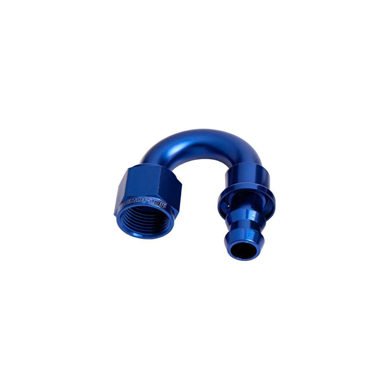 Aeroflow AF406-06X 400 Series Push Lok 180 Deg Hose End