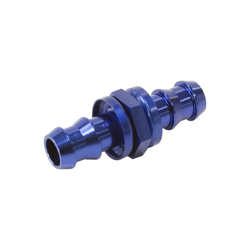 Aeroflow AF410-08X -8AN Male to Male Barb Push Lok Adapter