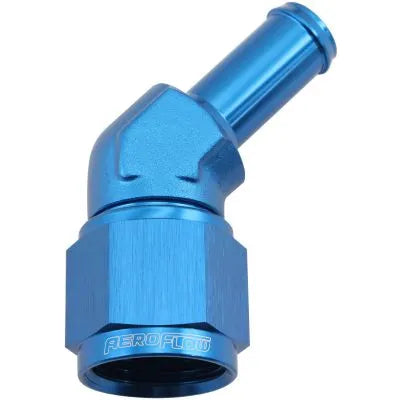 Aeroflow AF412-10-08-XPX 45° Hose Barb 1/2" to -10AN