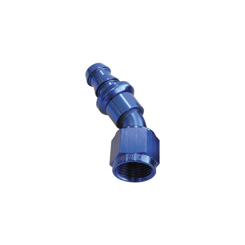 Aeroflow AF417-04X 400 Series Push Lok 30 Deg Hose End