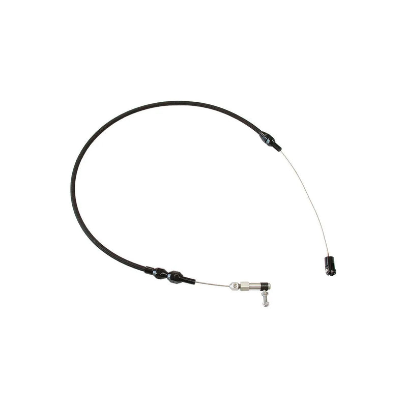 Aeroflow Stainless Steel Throttle Cable - 24" Long - Black